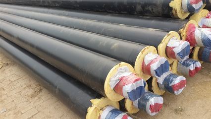 108 聚氨酯發泡預制保溫管_環保/保溫/密封/防水防火材料_保溫材料_聚氨酯_產品庫_中國環保在線